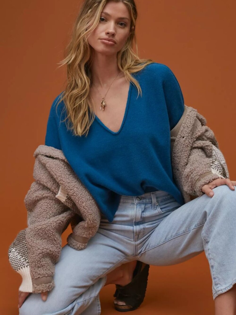 Pilcro Valani Cashmere Sweater
